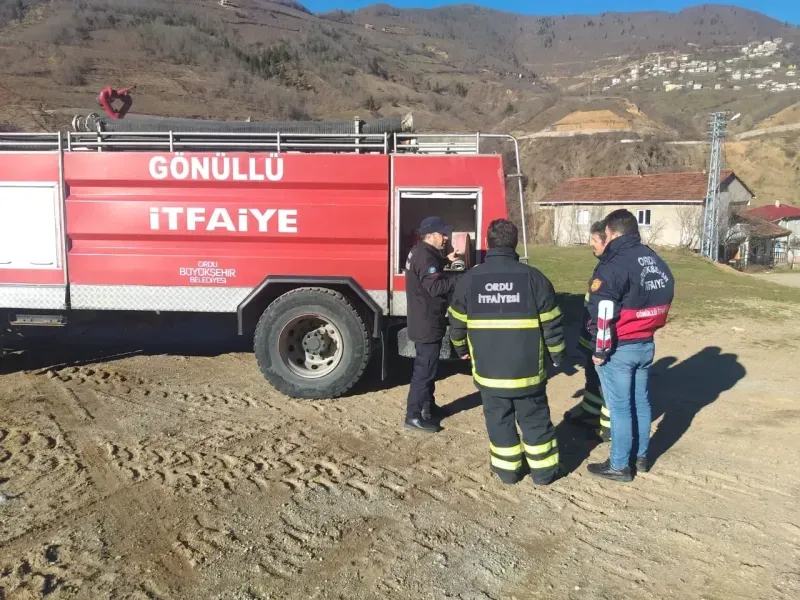 Ordu'da Beş Noktada Gönüllü İtfaiye İstasyonu Kuruldu